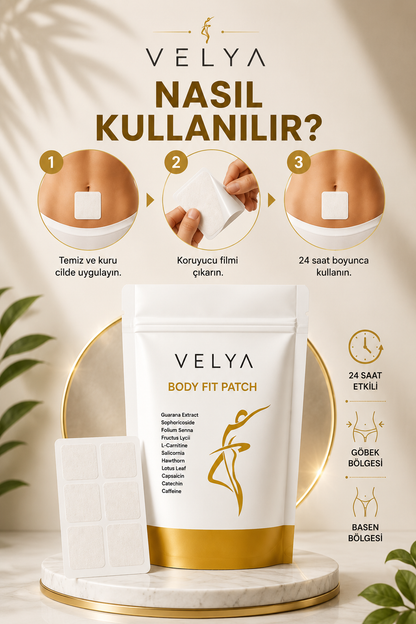 1 Alana 1 Bedava - Velya Göbek ve Bel Form Bandı – 30 Adet